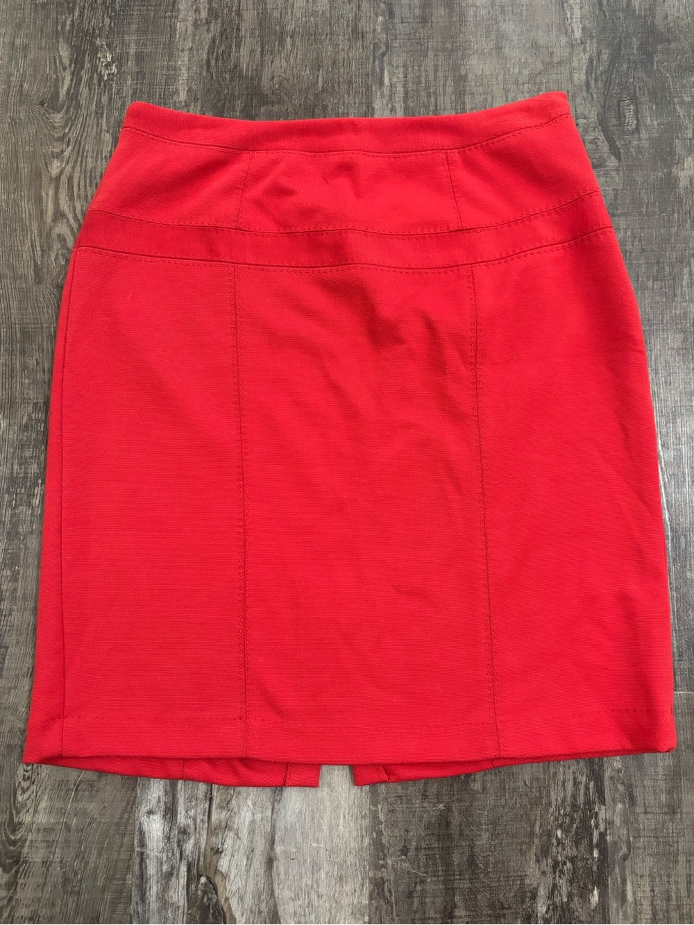 Premise Vibrant Red Pencil Skirt
